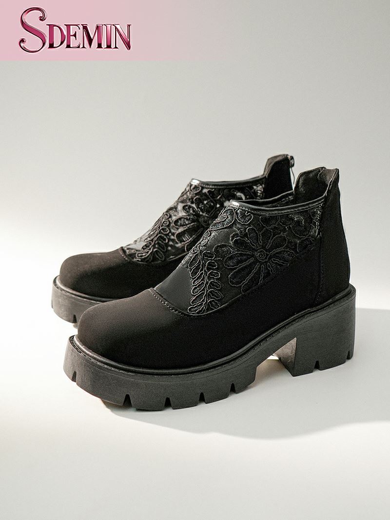 Lace Mesh Boots Lace Mesh Boots